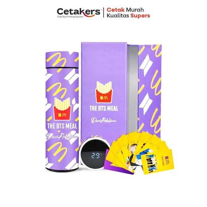 Tumbler Botol Minum Bts X Mcd / The Bts Meal / Botol Minum K-Pop Limited Edition