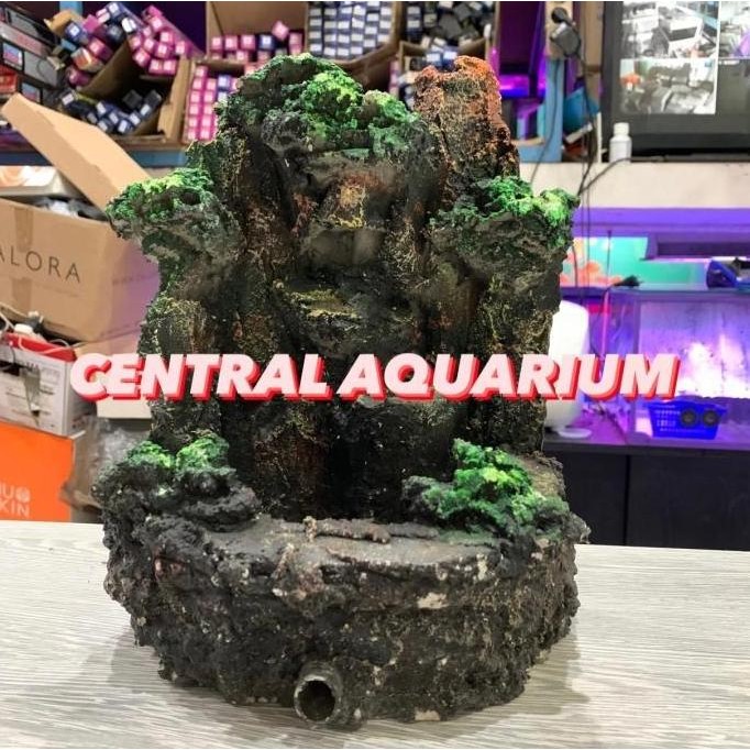 Waterfall Set Lengkap 30Cm Tebing Air Terjun Aquascape