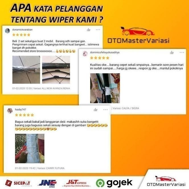 Wiper frameless Suzuki Baleno Hatchback