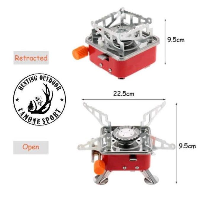 Kompor mini portabel/kompor portabel Camping CO
