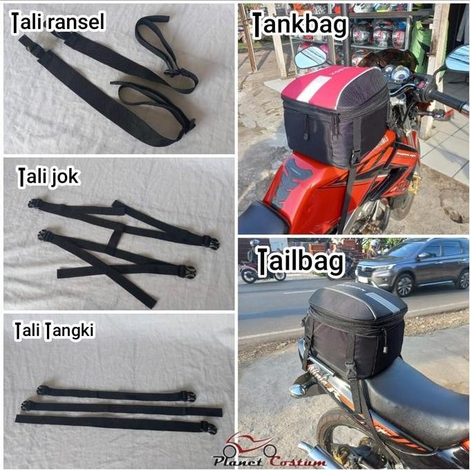 Ready PCTL2 Tas Bagasi kapasitas muat Helm halfface grobox Motor Motorcycle box motor penyimpann bar