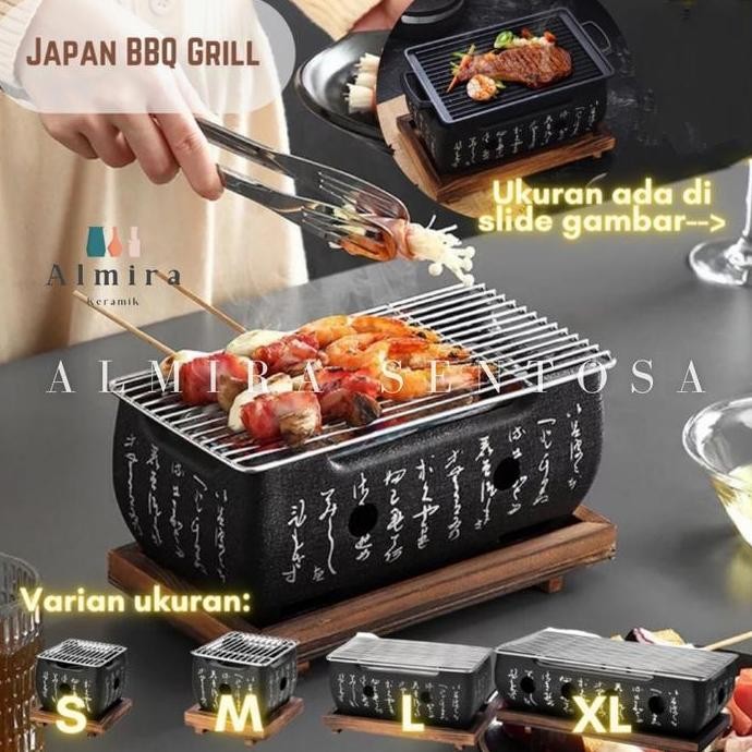 Japanese BBQ Grill XL | Hibachi Yakitori Grill| Panggangan Jepang CO