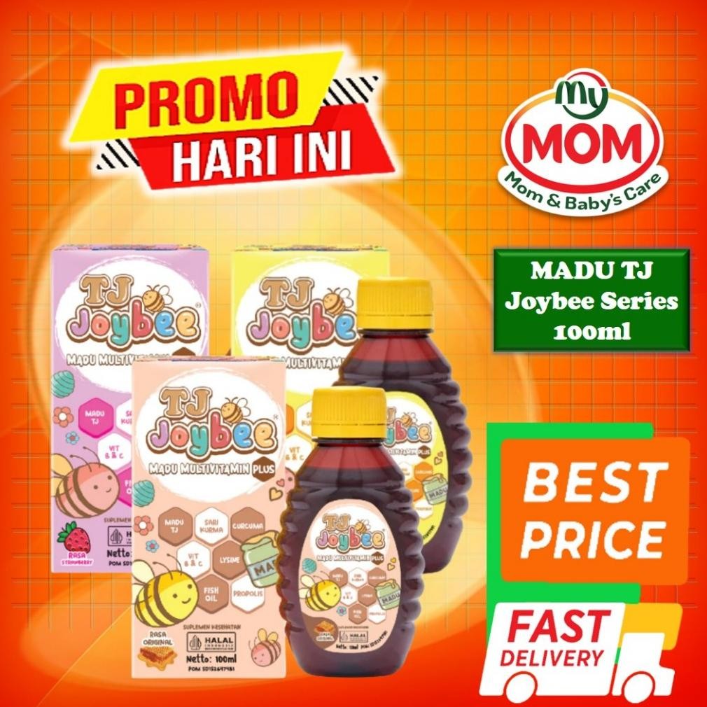 

(Terbaru) MADU TJ Joybee 100ml / Madu Anak untuk Nafsu Makan / Madu Murni Asli / Halal / MYMOM (Terlaris)