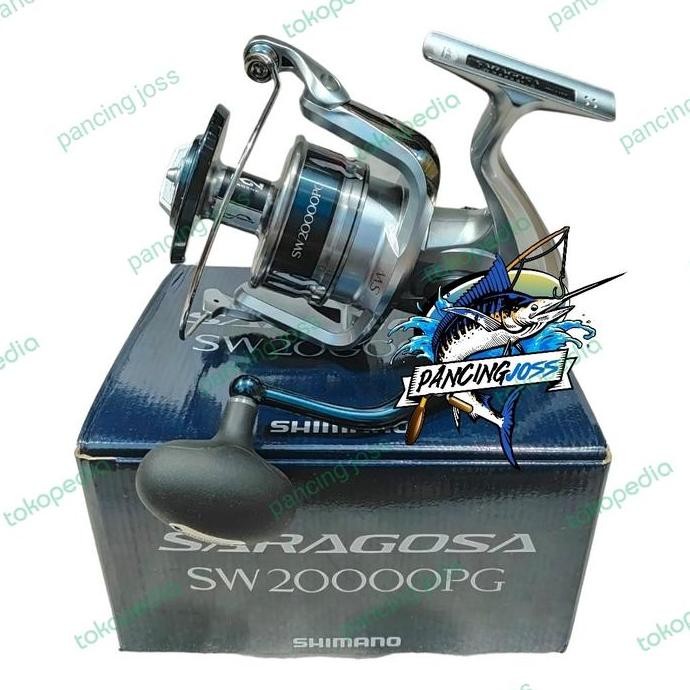 Reel SHIMANO SARAGOSA SW 20000PG NEW 2020 GARANSI RESMI 1 TAHUN
