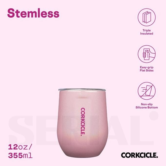 

Promo CORKCICLE Stemless 12oz - Unicorn Magic Cotton Candy COD