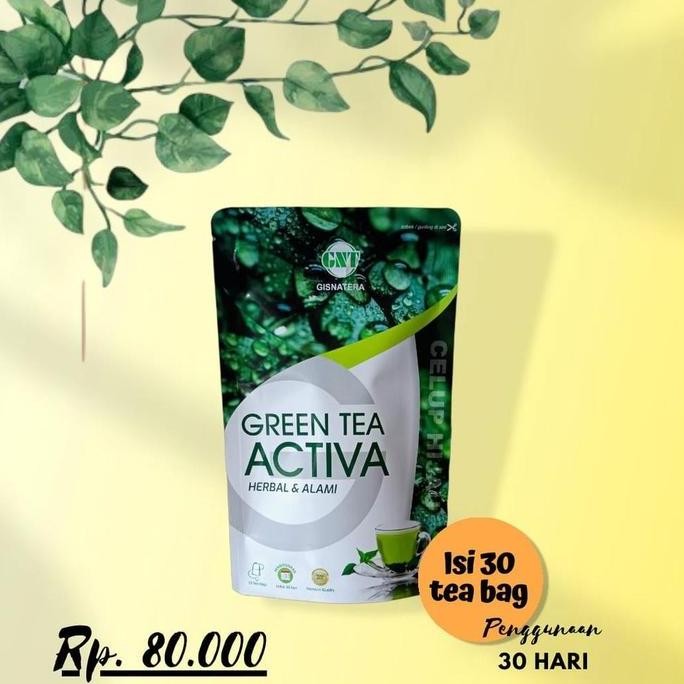 

welcome to tahuan jaya Teh Hijau Green Tea Activa Celup Pelangsing Badan Alami
