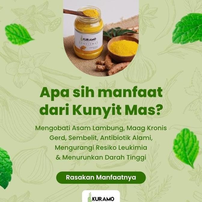 

welcome to tahuan jaya Paket Hemat 3pcs Kunyit Mas Bubuk Jamu Teh Kuramo Herbal Asli 200gr Memperlancar Haid Kemasan Botol