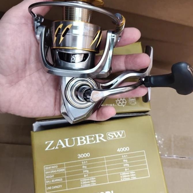 REEL PANCING RYOBI ZAUBER SW SALTWATER 3000 4000 POWER HANDLE NEW 2024