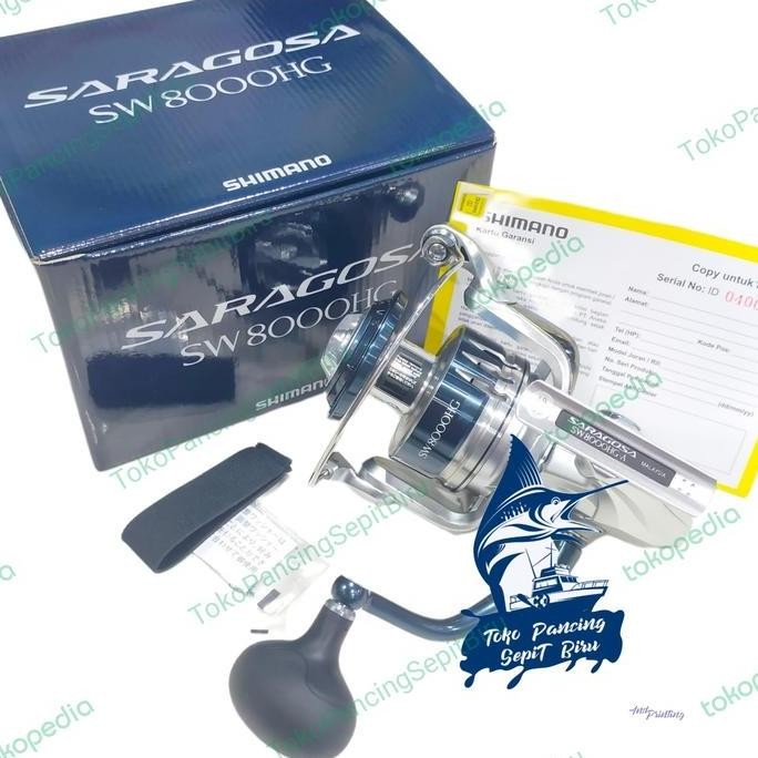 Reel Shimano SARAGOSA SW 8000HG NEW 2020