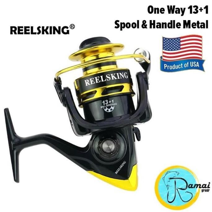 REEL YUMOSHI REELSKING 13 + 1BB Gear Ratio Up to 5.2:1 SF4000