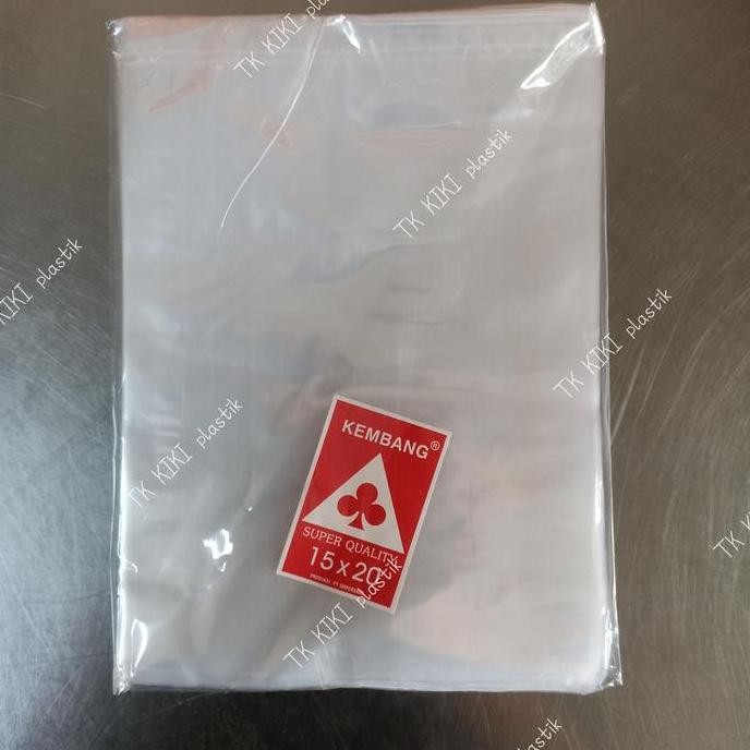 

^^^^^] Plastik PP bening Kembang tebal 03 14x20 | 15x20 | 15x30