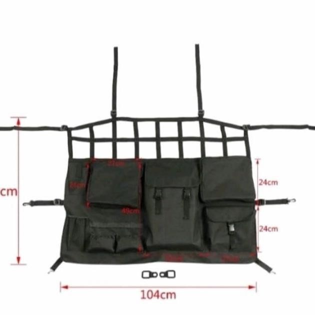 Tas Jok Belakang Mobil car sit oeganizer jeep wengler