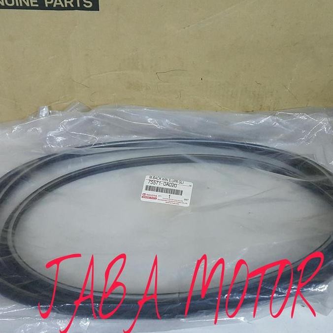 Karet kaca belakang soluna GLI-Lis kaca belakang soluna GLi orinal