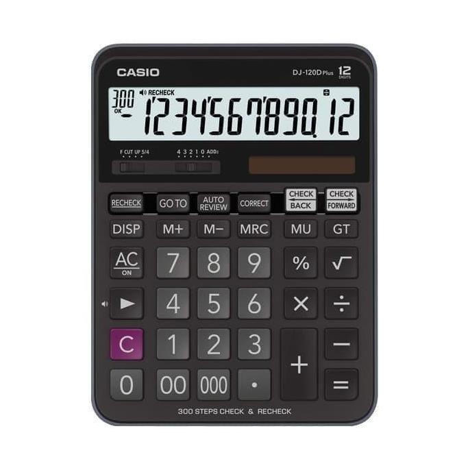 

Kalkulator Casio DJ-120D Plus ORIGINAL ASLI MM