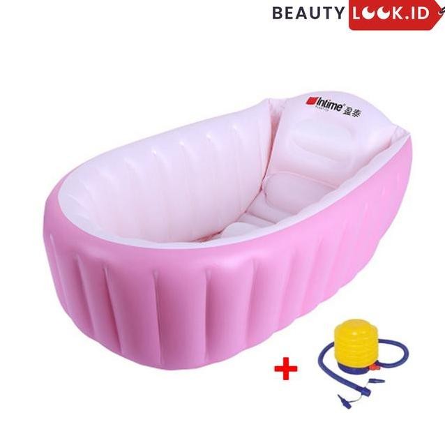 Bak Mandi Lipat Portable Bak Mandi Anak Bak Mandi Bayi Duduk Bak Mandi Bayi Newborn Tempat Mandi Ana