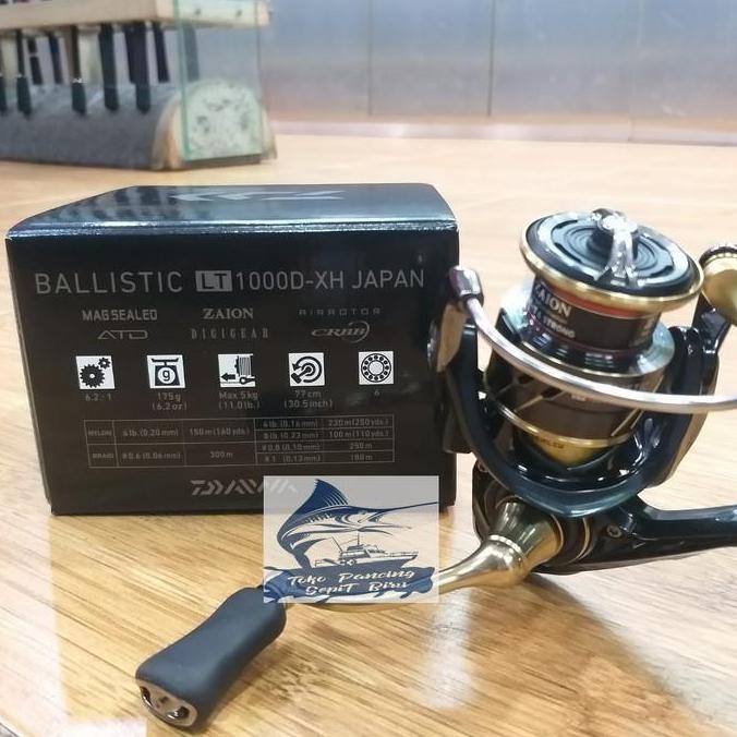 Reel Daiwa Ballistic LT 1000D-XH Japan TERLARIS TERBAIK
