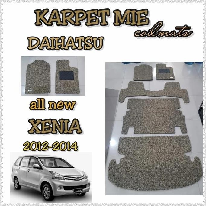 karpet mie bihun all new xenia / all new avanza 2012 - 2014