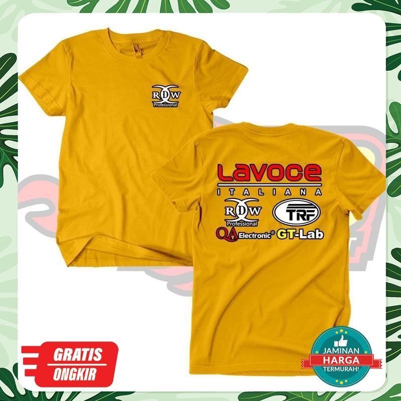 SUPER Kaos RDW Professional Lavoce TRF Audio Sound System Pemburu Horeg Viral Kekinian Terbaru 2025 