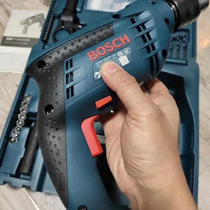 BOR BOSCH 13 MM GSB 600 BOLAK BALIK TERMURAH BOR TEMBOK BOSCH GSB600 MESIN BOR TANGAN LISTRIK BETON 