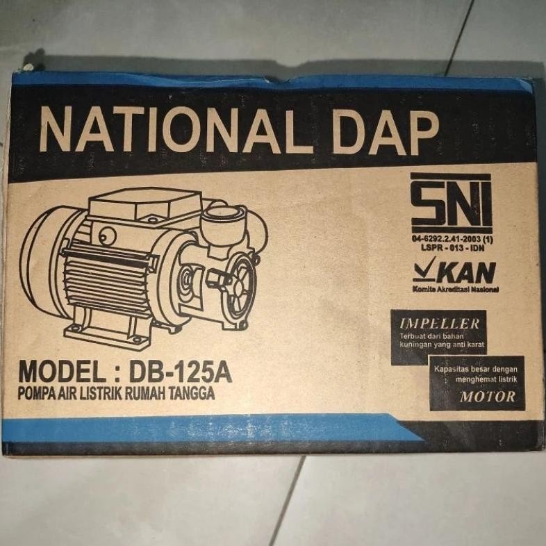 Pompa Air National Dap Nasional Dap 220v 125watt