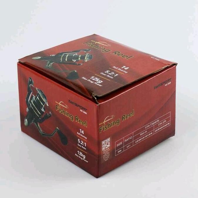 Reel Pancing Rill Pancing NX2000 TaffSPORT Metal Reel Pancing Spinning Fishing Reel 5.2:1 - NX2000