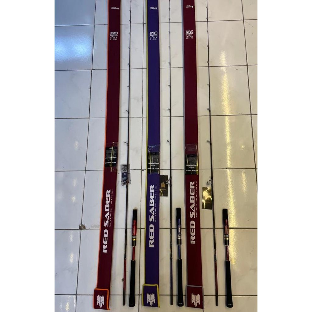 Joran Tridentech Red Saber Light Cast & Jig Game Original