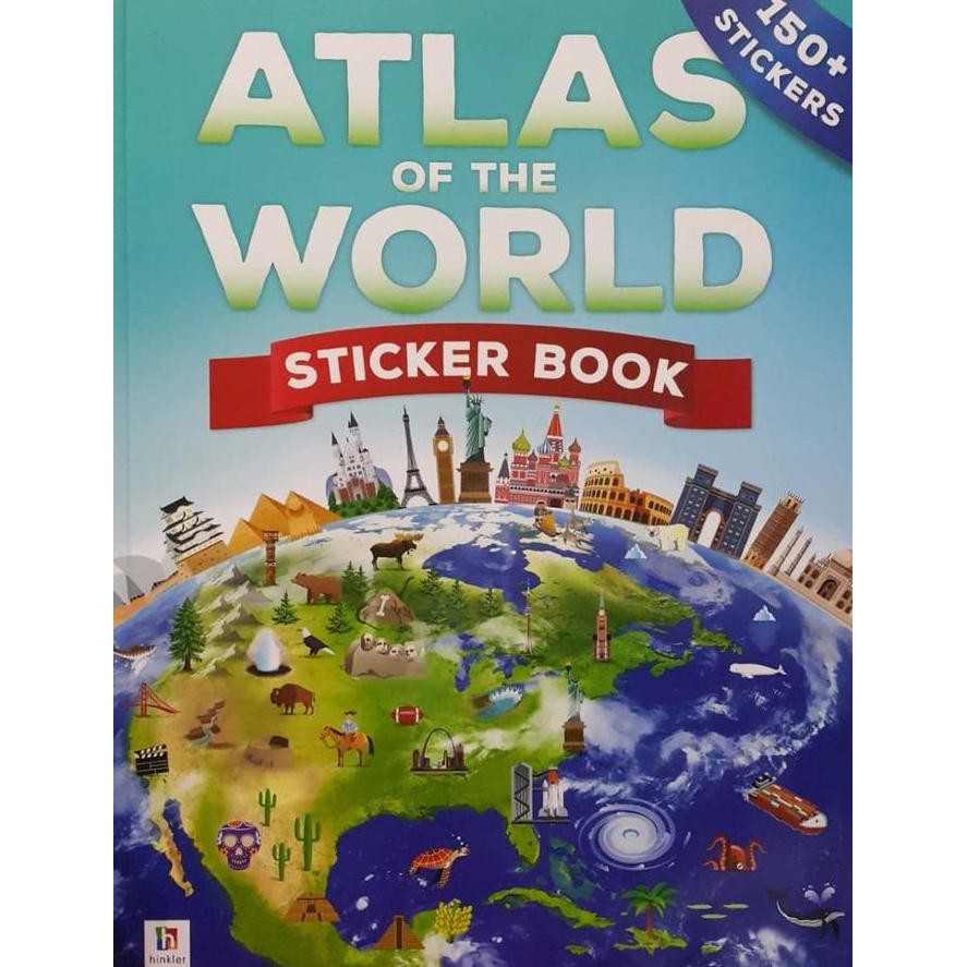 Atlas Of The World Sticker Book
