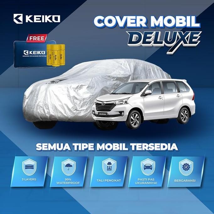 Cover Sarung Tutup 3 Layer Lapis Penutup Selimut Body Mobil Avanza Xenia  Xpander Cross Raize Rocky 