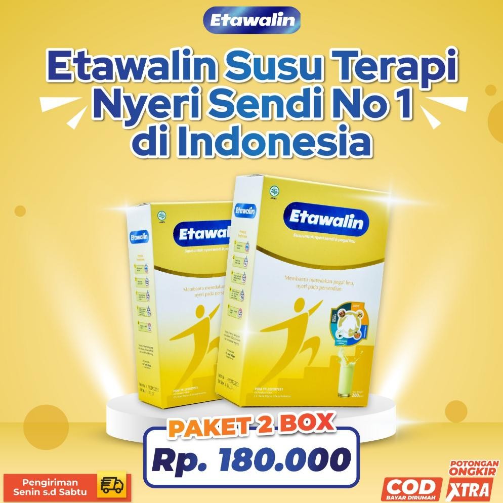 

Etawalin Susu Kambing Etawa Solusi Asam Urat Dan Nyeri Sendi Official 2 Box