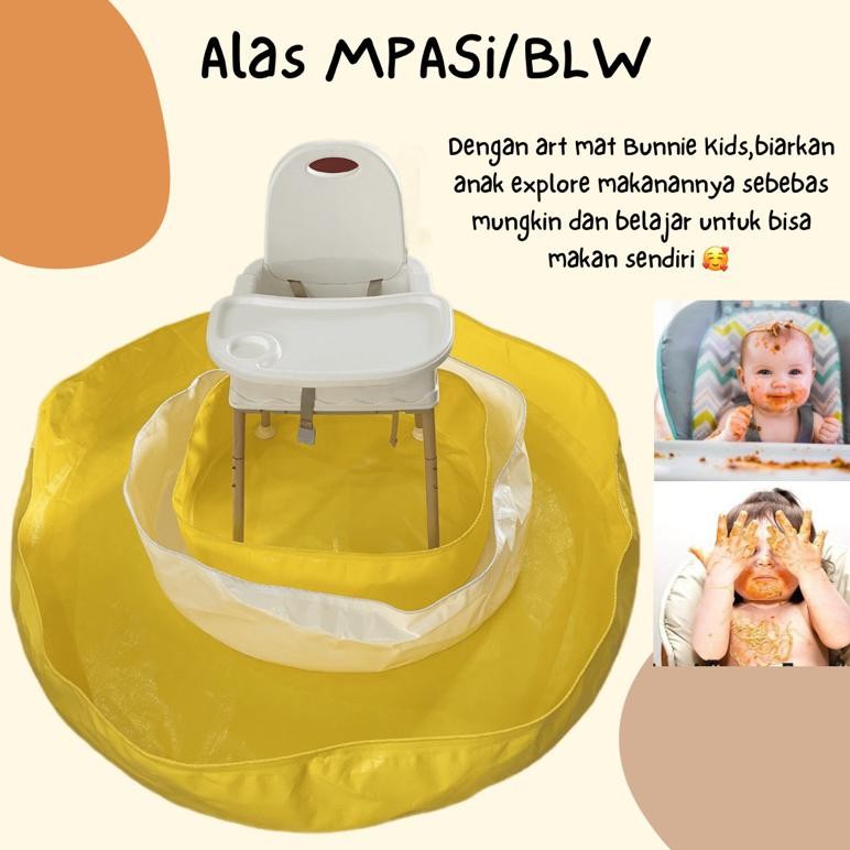 [Free Rainbow Rice] Bunnie Kids Art Mat/All Purpose Mat/Sensory Mat/Playmat/Alas Bermain Anak/ Foldi