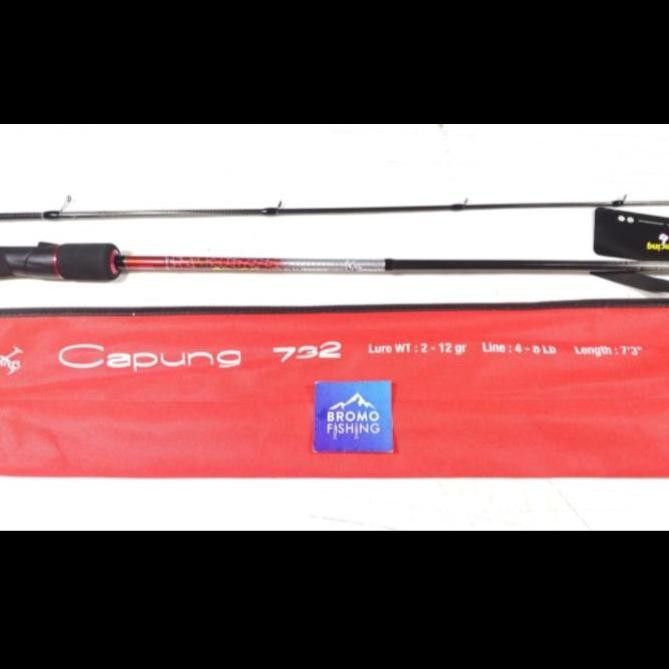 Joran RELIX NUSANTARA CAPUNG 4-8 lbs 732 UL / 220 ultralight 732UL Original
