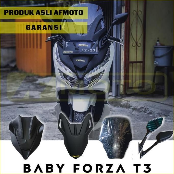 Promo Baby Forza T3 Honda PCX 150 | tameng PCX | windshield PCX | cover pcx COD