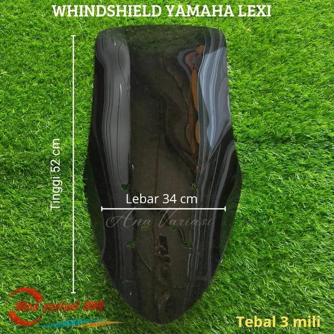Promo visor Yamaha lexi model panjang whindshield yamaha Lexi visor lexi model panjang visor yamaha 