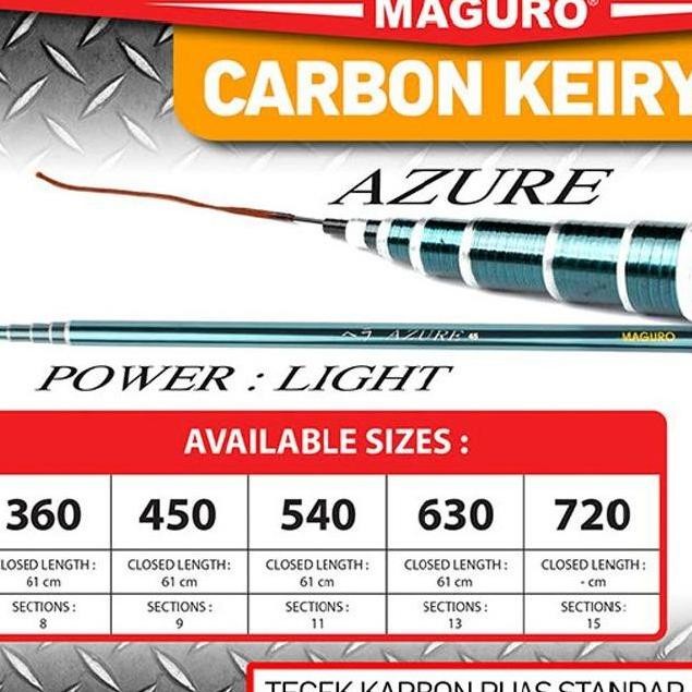 Joran TEGEK MAGURO AZURE | EVERGREEN | ALCATRAZ | COMPASS | BLACK JACK | Tegek Carbon NON ZOOM | Ala