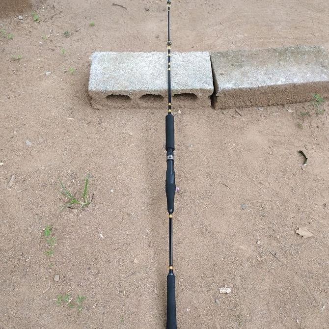 joran carbon sutet. jigging oh/overhead. tanpa sambung Original