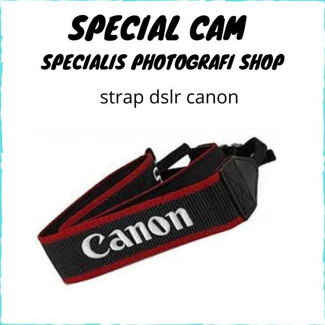 Strap Dslr Canon / Neck Strap Canon Dslr Allshop