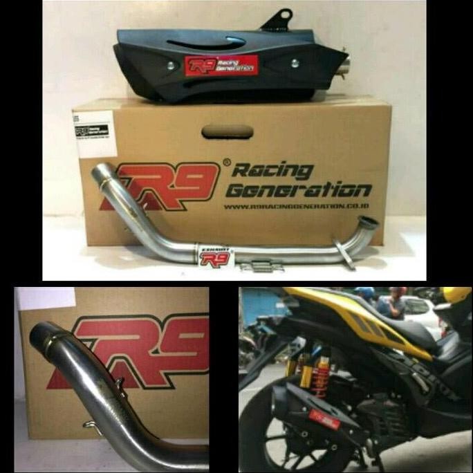 Knalpot R9 Misano Yamaha Aerox 155