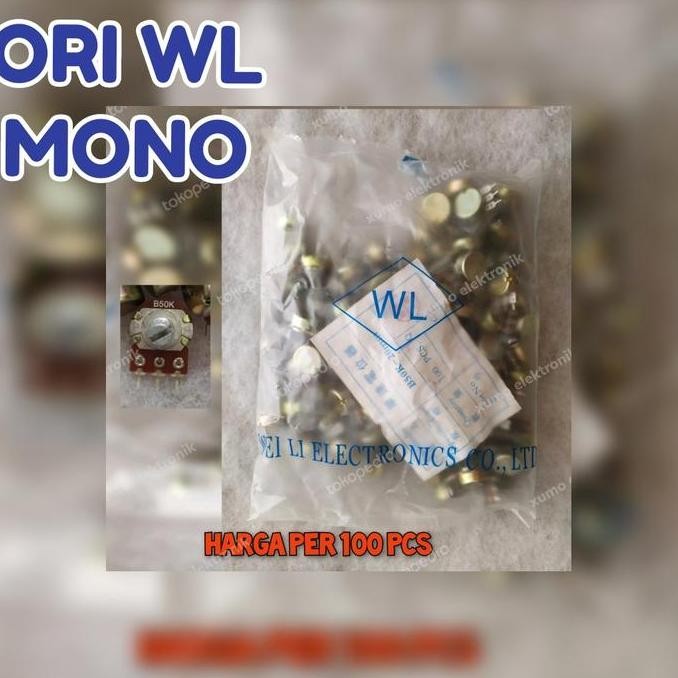 TERBARU - potensio mono 100k potensio mono 100 K