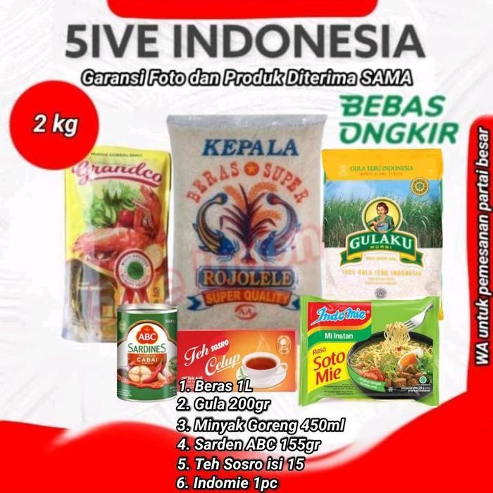 

LS Paket Sembako Hemat / Paket Sembako Murah Parcel Gift Hampers 5