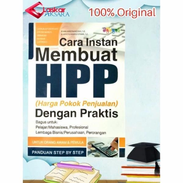 

LS Buku Cara Instan Membuat HPP Harga Pokok Penjualan Secara Praktis