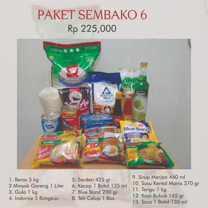 

LS Paket Sembako 6 (17 Item)