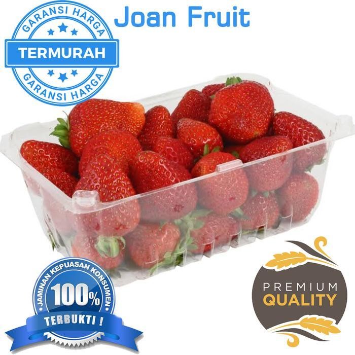 

LS PROMO TERMURAH 1kg Strawberry Frozen Buah Beku Stroberi