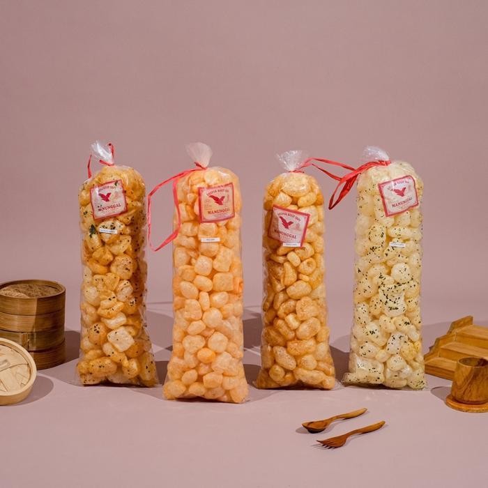 

LS KRUPUK KULIT SAPI ASLI VARIAN 1kg isi 4 Ball Cemilan Makanan Pedas Food Snack Kerupuk Bayi Rambak