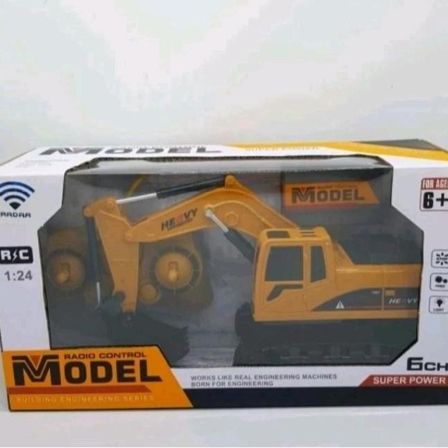TERMURAH - MAINAN RC TRUCK BEKO EXCAVATOR 60 DEGREE TRUCK KONSTRUKSI REMOTE