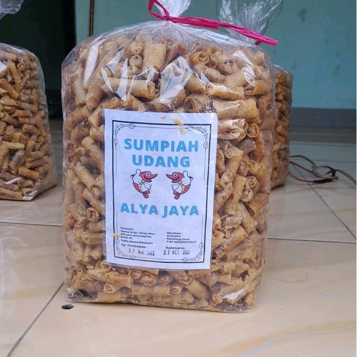 

LS Sumpia rebon udang 1kg asli jawabarat Cemilan Snack Food Makanan