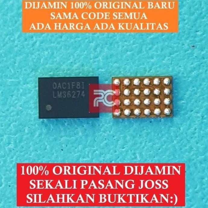 Db61>> Ic Lampu Lm36274 Samsung A12 Redmi Note 8Pro Lm 36274 Original Tested