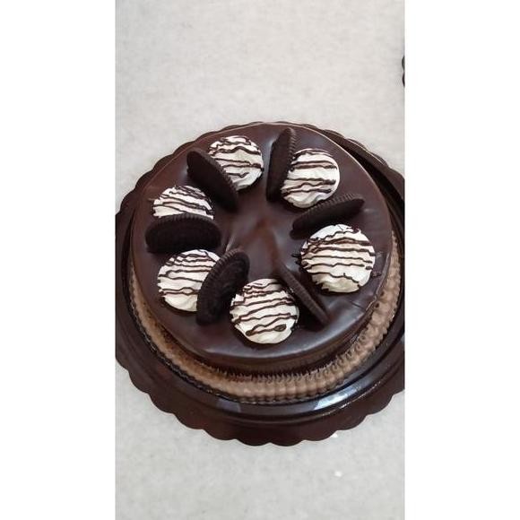 

Kue Ulang Tahun Ultah Bla Forest Topping Oreo Free Kartu Ucapan