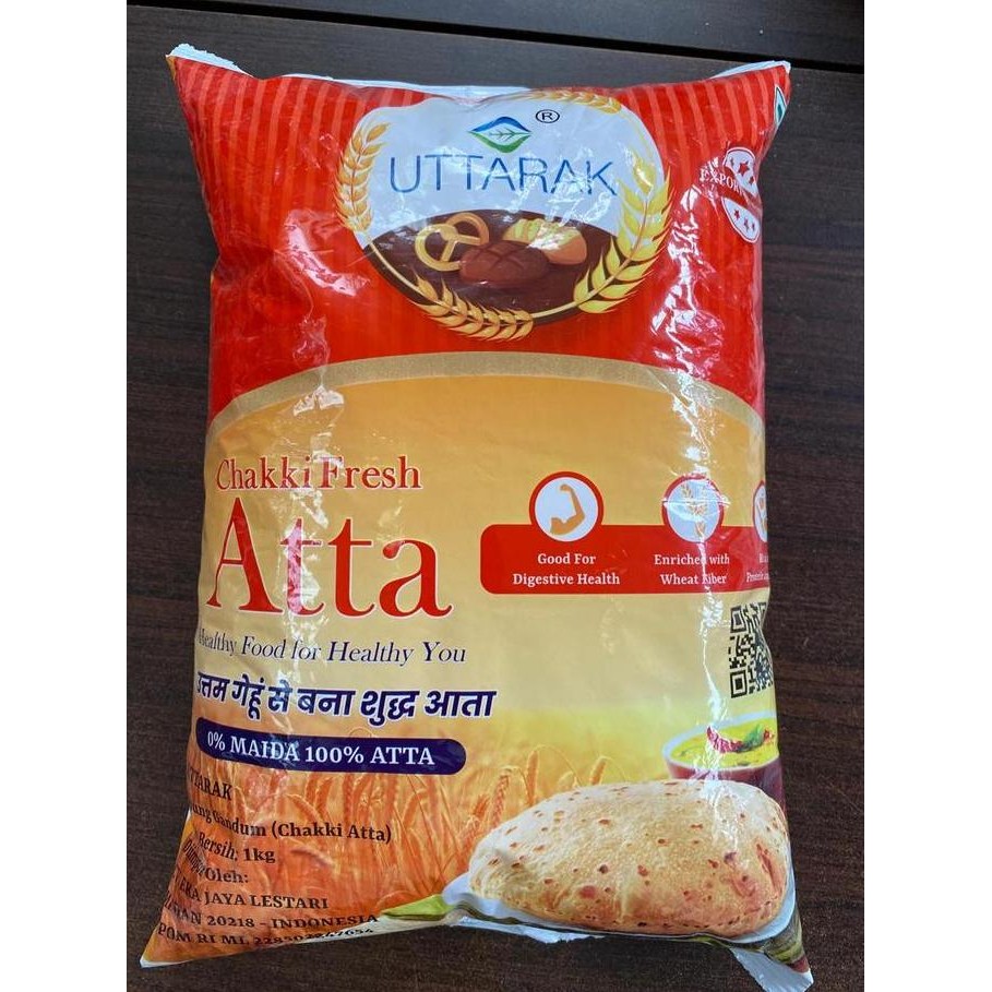 

$+$+$+$+] UTTARAK CHAKKI FRESH ATTA 1 KG