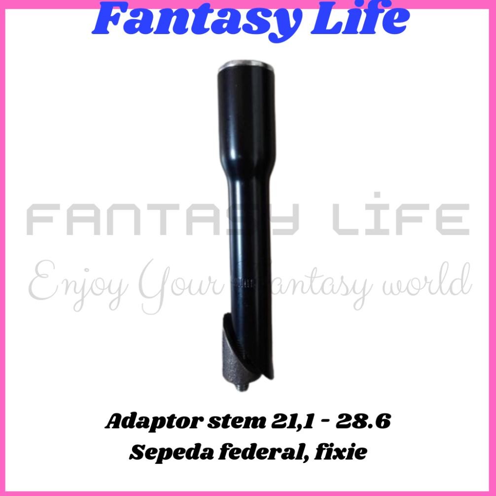 TR24 ukd- Adaptor stem sambungan tiang stang sepeda BMX MTB Original Terlaris