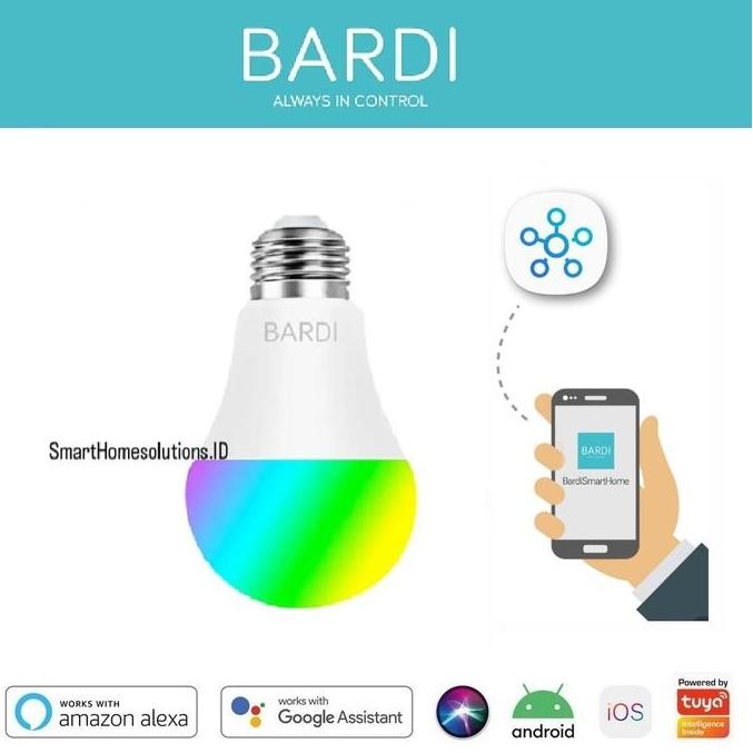 Bardi Smart Light Bulb 9W Rgbww - Smart Light Bulb 9W